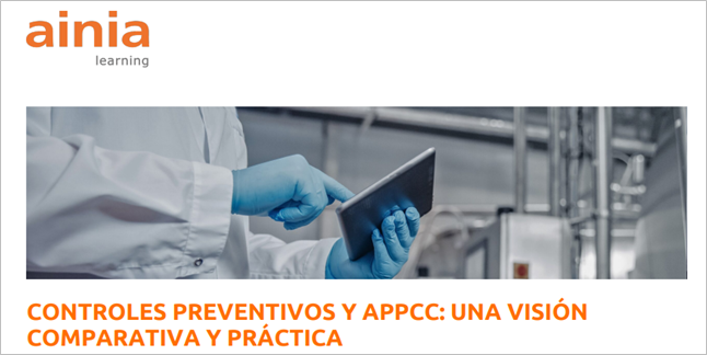 CONTROLES PREVENTIVOS Y APPCC: UNA VISIÓN COMPARATIVA Y PRÁCTICA (26 y 27 noviembre 2025)